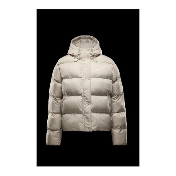 Nike Therma-FIT Puffer Jacket (Size XL) Loose Fit Hooded Coat HF7898-104 Women's - Picture 1 of 7